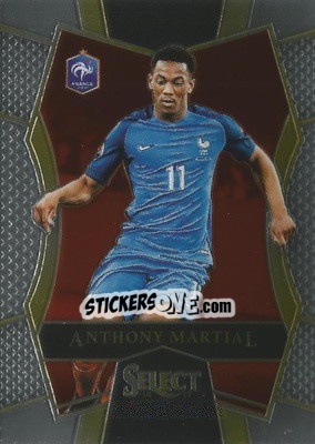 Sticker Anthony Martial - Select Soccer 2016-2017 n. 119 - Panini