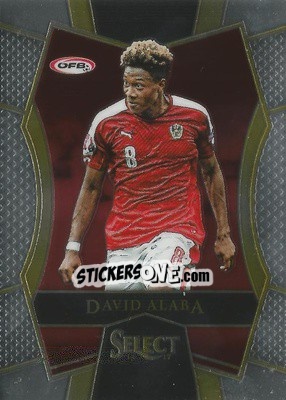 Sticker David Alaba - Select Soccer 2016-2017 n. 120 - Panini
