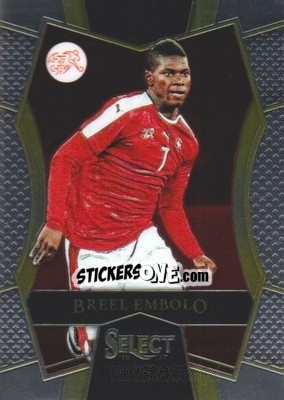 Figurina Breel Embolo - Select Soccer 2016-2017 - Panini