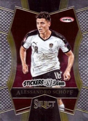 Sticker Alessandro Schopf - Select Soccer 2016-2017 n. 129 - Panini