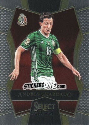 Sticker Andres Guardado - Select Soccer 2016-2017 n. 130 - Panini