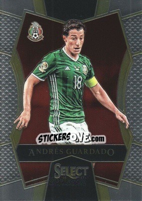 Sticker Andres Guardado - Select Soccer 2016-2017 - Panini