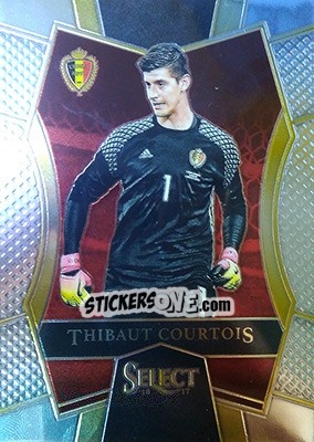 Sticker Thibaut Courtois - Select Soccer 2016-2017 - Panini