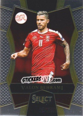 Sticker Valon Behrami - Select Soccer 2016-2017 n. 135 - Panini