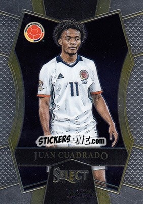 Sticker Juan Cuadrado - Select Soccer 2016-2017 n. 140 - Panini
