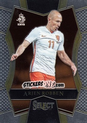 Sticker Arjen Robben - Select Soccer 2016-2017 n. 142 - Panini