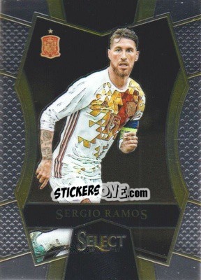 Sticker Sergio Ramos - Select Soccer 2016-2017 n. 147 - Panini