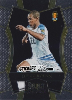 Sticker Diego Rolan - Select Soccer 2016-2017 - Panini