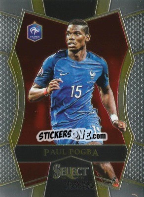 Sticker Paul Pogba - Select Soccer 2016-2017 n. 156 - Panini