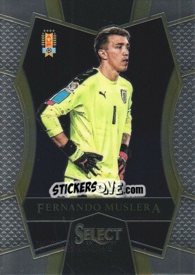 Sticker Fernando Muslera - Select Soccer 2016-2017 n. 162 - Panini