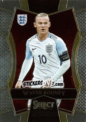 Figurina Wayne Rooney - Select Soccer 2016-2017 - Panini