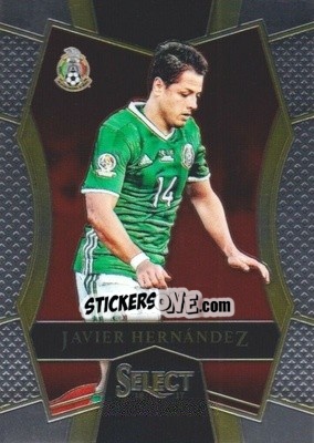 Sticker Javier Hernandez - Select Soccer 2016-2017 - Panini
