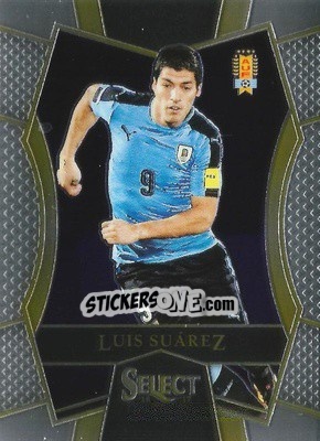 Sticker Luis Suarez - Select Soccer 2016-2017 - Panini