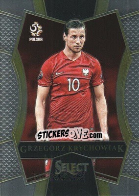 Sticker Grzegorz Krychowiak - Select Soccer 2016-2017 n. 177 - Panini