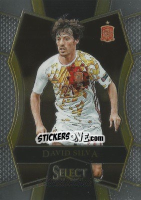 Sticker David Silva - Select Soccer 2016-2017 - Panini