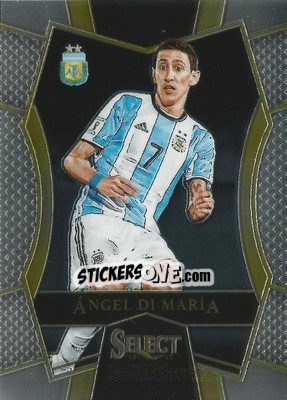 Sticker Angel Di Maria - Select Soccer 2016-2017 n. 185 - Panini