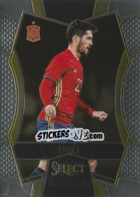 Sticker Isco - Select Soccer 2016-2017 n. 186 - Panini