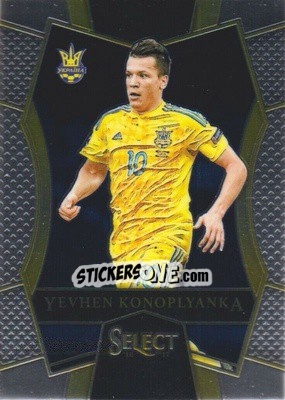 Cromo Yevhen Konoplyanka - Select Soccer 2016-2017 - Panini