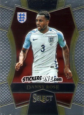 Sticker Danny Rose - Select Soccer 2016-2017 n. 191 - Panini