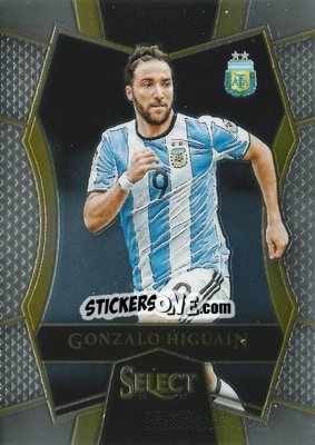 Sticker Gonzalo Higuain - Select Soccer 2016-2017 n. 194 - Panini