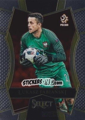Sticker Lukasz Fabianski - Select Soccer 2016-2017 n. 197 - Panini