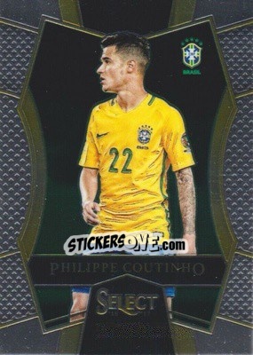 Cromo Philippe Coutinho - Select Soccer 2016-2017 - Panini