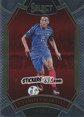Sticker Anthony Martial - Select Soccer 2016-2017 n. 201 - Panini
