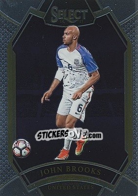 Sticker John Brooks - Select Soccer 2016-2017 - Panini