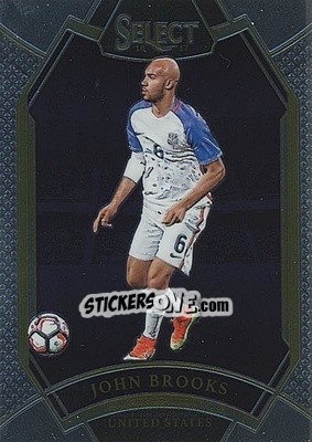 Figurina John Brooks - Select Soccer 2016-2017 - Panini