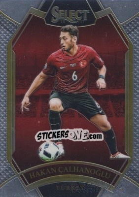 Sticker Hakan Calhanoglu - Select Soccer 2016-2017 n. 212 - Panini