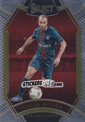 Sticker Lucas Moura - Select Soccer 2016-2017 n. 217 - Panini