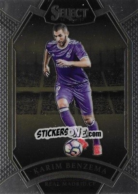 Sticker Karim Benzema - Select Soccer 2016-2017 - Panini