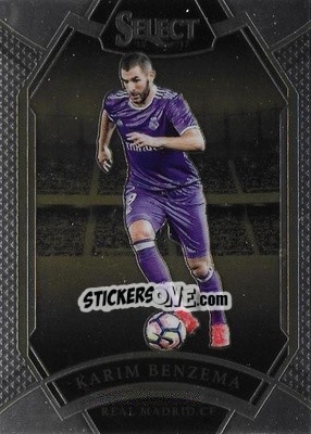 Sticker Karim Benzema - Select Soccer 2016-2017 n. 236 - Panini