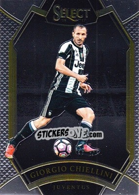 Sticker Giorgio Chiellini - Select Soccer 2016-2017 n. 248 - Panini