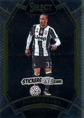 Sticker Patrice Evra - Select Soccer 2016-2017 n. 256 - Panini