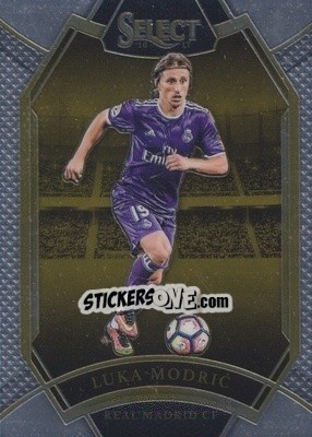 Sticker Luka Modric - Select Soccer 2016-2017 - Panini