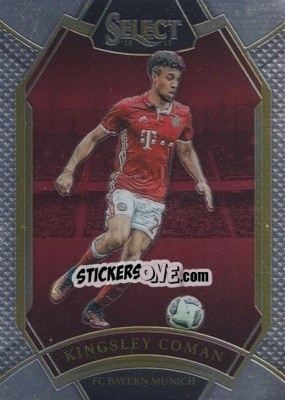 Sticker Kingsley Coman - Select Soccer 2016-2017 - Panini