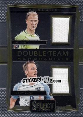Sticker Joe Hart / Harry Kane - Select Soccer 2016-2017 n. DT-HK - Panini