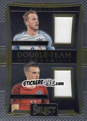 Sticker Harry Kane / Jamie Vardy - Select Soccer 2016-2017 n. DT-KV - Panini
