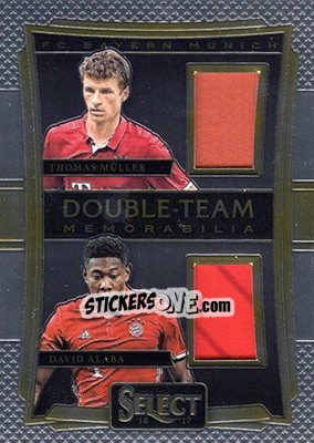 Sticker Thomas Muller / David Alaba - Select Soccer 2016-2017 n. DT-MA - Panini