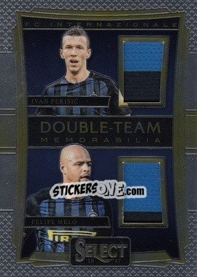 Sticker Ivan Perisic / Felipe Melo - Select Soccer 2016-2017 n. DT-PM - Panini