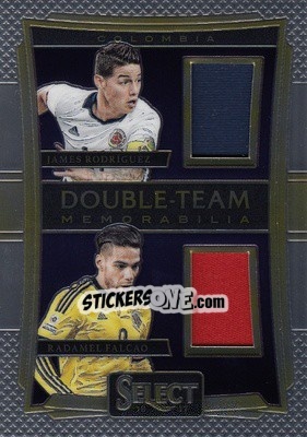 Sticker James Rodriguez / Radamel Falcao - Select Soccer 2016-2017 n. DT-RF - Panini