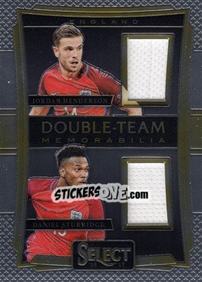 Sticker Daniel Sturridge / Jordan Henderson - Select Soccer 2016-2017 n. DT-SJ - Panini
