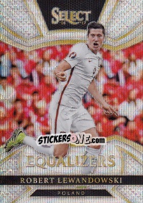 Sticker Robert Lewandowski - Select Soccer 2016-2017 n. E3 - Panini
