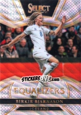 Sticker Birkir Bjarnason - Select Soccer 2016-2017 n. E8 - Panini