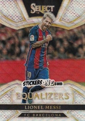 Sticker Lionel Messi - Select Soccer 2016-2017 n. E10 - Panini