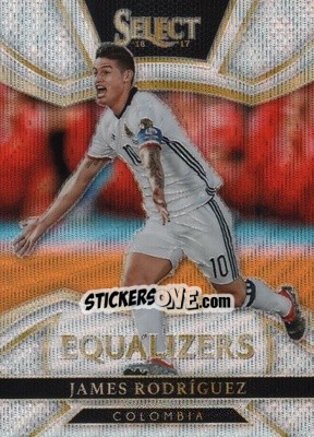 Sticker James Rodriguez - Select Soccer 2016-2017 - Panini