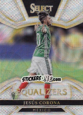 Sticker Jesus Corona - Select Soccer 2016-2017 - Panini