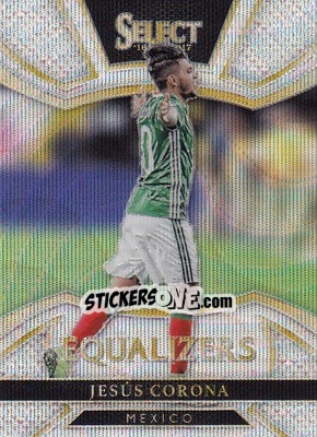Sticker Jesus Corona - Select Soccer 2016-2017 n. E13 - Panini