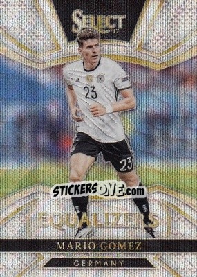 Sticker Mario Gomez - Select Soccer 2016-2017 n. E15 - Panini